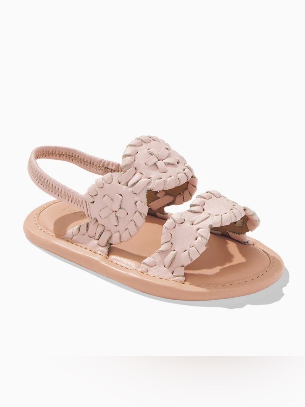 Jack Rogers Baby Lauren Blush NIB size 3-6M